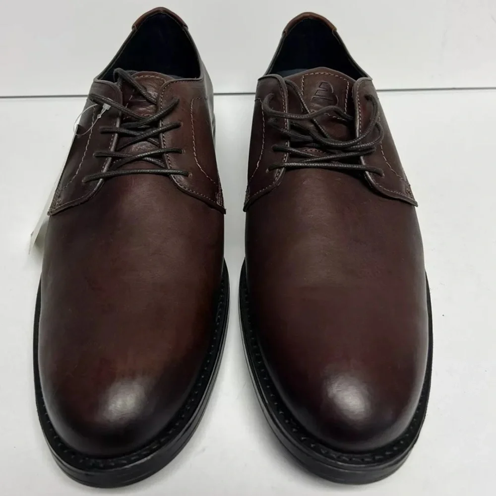 Bullboxer Men’s Cali Oxford Dress Shoes Brown, Size 13 M